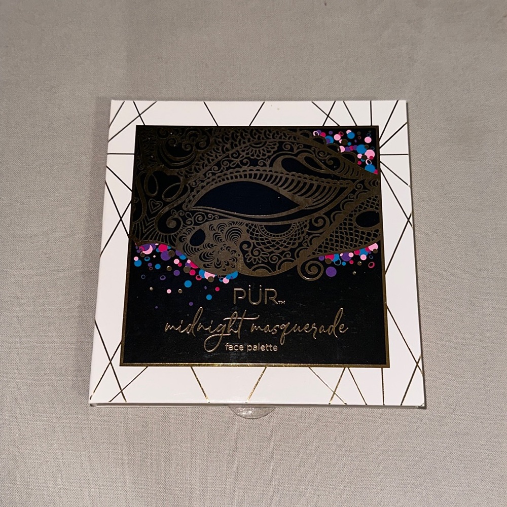 PUR COSMETICS Midnight Masquerade Eyeshadow, Blush, Highlighter Palette NEW